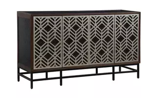 FOUR DOOR CREDENZA 40254 40254 COAST TO COAST ACCENTS