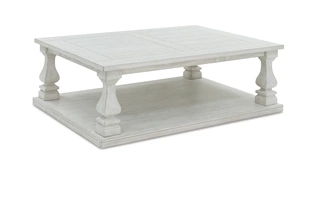 RECTANGULAR COFFEE TABLE Arlendyne Antique WhiteT7471 ASHLEY