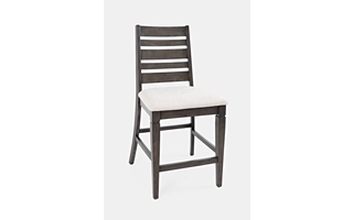 UPH LADDERBACK STOOL (2/CTN) LINCOLN SQUARE COLLECTION LINCOLN SQUARE COLLECTION 1959-BS428KD JOFRAN