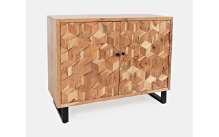 TWO DOOR ACCENT CABINET GEOMETRIX COLLECTION GEOMETRIX COLLECTION 1995-43 JOFRAN