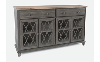 FOUR DOOR ACCENT CABINET AURORA HILLS COLLECTION AURORA HILLS COLLECTION 1999-58 JOFRAN