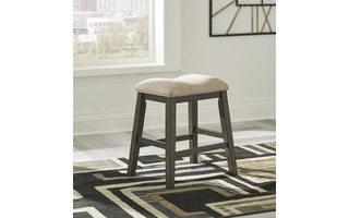 D397-024 Rokane UPHOLSTERED STOOL (2/CN)