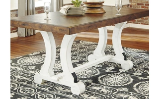 D546-35 Valebeck RECTANGULAR DINING ROOM TABLE