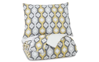 QUEEN COMFORTER SET Mato Queen Comforter SetQ763003Q ASHLEY