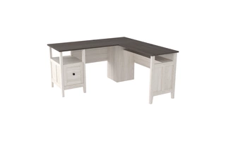 HOME OFFICE DESK RETURN Dorrinson Two-toneH287-34R ASHLEY