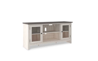 W287-68 Dorrinson LG TV STAND W/FIREPLACE OPTION