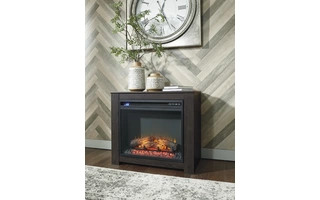 FIREPLACE MANTEL W/FRPL INSERT Harlinton - Two-tone Fireplace Mantel w/FRPL InsertW325-368 ASHLEY