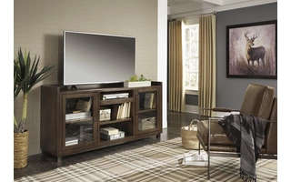 W633-68 Starmore XL TV STAND W/FIREPLACE OPTION