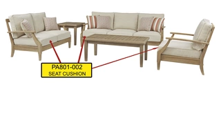 SEAT CUSHION Clare View BeigePA801-002 ASHLEY FURNITURE