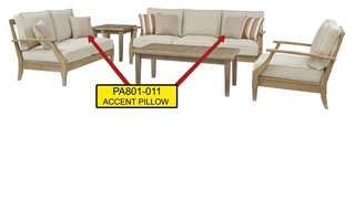 PILLOW Clare View BeigePA801-011 ASHLEY FURNITURE