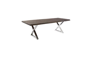 LIVE EDGE DINING TABLE - 84