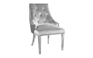 OSCAR DINING CHAIR - WOOD LEGS E-GREY V GY-9209 E-GREY V 101644 101644 XCELLA