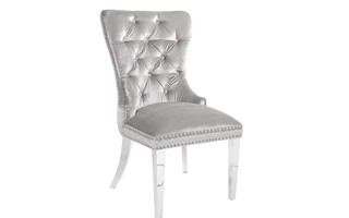 EUPHORIA CHAIR - STEEL LEGS E-GREY V GY-1029SS 101551 101551 XCELLA