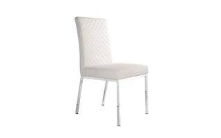 CANTON DINING CHAIR - GY-DC-649 XX WHITE LEATHERETTE 101684 101684 XCELLA
