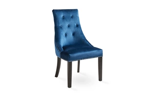 RIMZY CHAIR - BLUE V BLUE VELVET 100885 100885 XCELLA