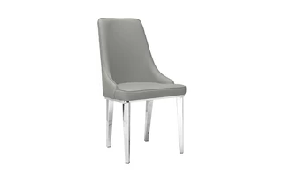 BAUDELAIRE - LIGHT GREY L GY-DC-8166 LIGHT GREY LEATHERETTE 101777 101777 XCELLA