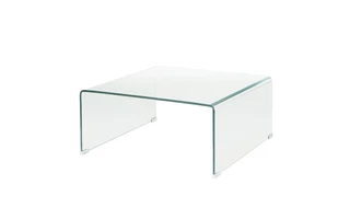 bent glass coffee table square  gy-ct-230 100843 100843 xcella