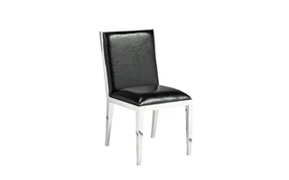 EMARIO HIGH BACK CHAIR BLACK LEATHERETTE GY-DC-7778HB 100778 100778 XCELLA