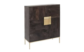 LUIGI CABINET M XC-53729 NATURAL FINISH MANGO WOOD C 101521 101521 XCELLA