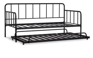 DAY BED TRUNDLE Trentlore Black/WhiteB076-160 ASHLEY