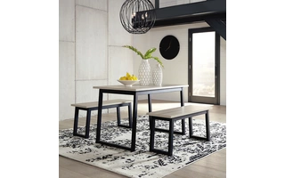 RECT DRM TABLE SET (3/CN) Waylowe D201-125 ASHLEY