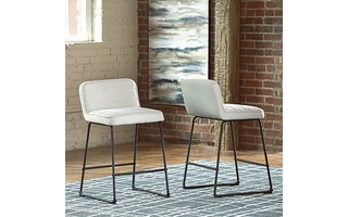 D225-324 Nerison UPHOLSTERED BARSTOOL (2/CN)