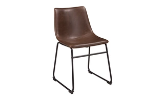 DINING UPH SIDE CHAIR (1/CN) Centiar Two-tone BrownD372-01S ASHLEY