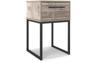 ONE DRAWER NIGHT STAND Neilsville WhitewashEB2320-191 ASHLEY