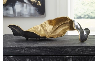 SCULPTURE Melinda Black/Gold FinishA2000416 ASHLEY