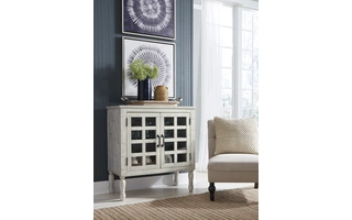 ACCENT CABINET Falkgate WhitewashA4000303 ASHLEY
