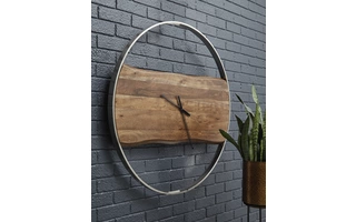 WALL CLOCK Panchali Brown/Silver FinishA8010198 ASHLEY