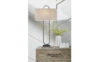 L208284 Bennish METAL TABLE LAMP (1/CN)