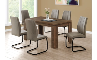 DINING TABLE - 36 X 60 - BROWN RECLAIMED WOOD-LOOK I1086 I1086 MONARCH SPECIALTIES