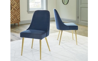 DINING UPH SIDE CHAIR (2/CN) Trishcott D672-01 ASHLEY