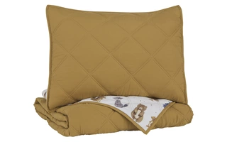 TWIN QUILT SET Cooperlen Twin Quilt SetQ713001T ASHLEY