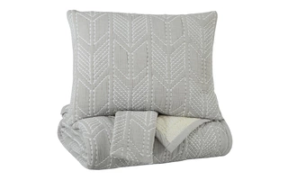 KING COVERLET SET Jaxine King Coverlet SetQ719003K ASHLEY