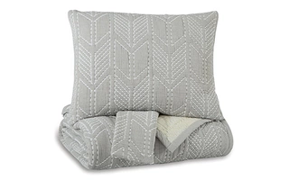 QUEEN COVERLET SET Jaxine Queen Coverlet SetQ719003Q ASHLEY
