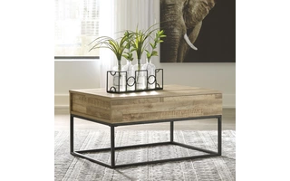 LIFT TOP COFFEE TABLE Gerdanet NaturalT150-9 ASHLEY
