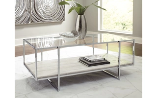 rectangular coffee table bodalli rectangular cocktail tableT200-1 ashley