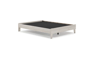 QUEEN PLATFORM BED Socalle Light NaturalEB1864-113 ASHLEY