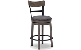 UPH SWIVEL BARSTOOL (1/CN) Caitbrook GrayD388-224 ASHLEY