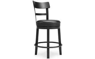 D546-624 Valebeck UPH SWIVEL BARSTOOL (1/CN)