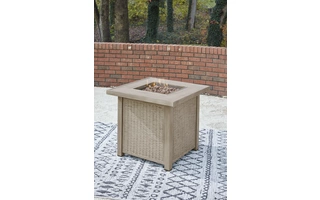 SQUARE FIRE PIT TABLE Lyle Square Fire Pit TableP016-772 ASHLEY FURNITURE