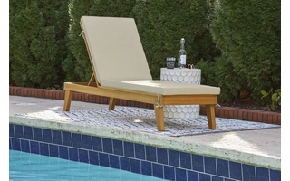 CHAISE LOUNGE WITH CUSHION Byron Bay Chaise Lounge with CushionP285-815 ASHLEY FURNITURE