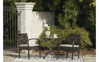 CHAIRS W/CUSH/TABLE SET (3/CN) Anchor Lane Chairs w/CUSH/Table Set (3/CN)P309-050 ASHLEY FURNITURE