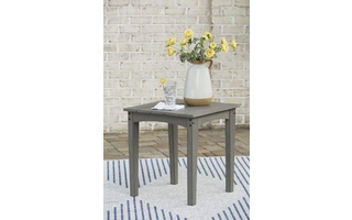 SQUARE END TABLE Visola GrayP802-702 ASHLEY FURNITURE