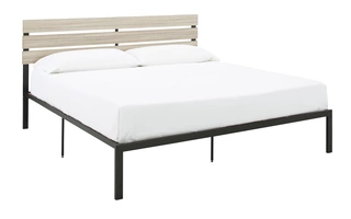 KING PLATFORM BED Waylowe King Platform BedB021-82 ASHLEY