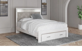 FULL UPH PANEL HEADBOARD Altyra WhiteB2640-87 ASHLEY