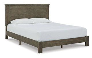 B436-81 Shamryn QUEEN PANEL BED