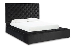 QUEEN UPH STORAGE FOOTBOARD Lindenfield SilverB758-154 ASHLEY